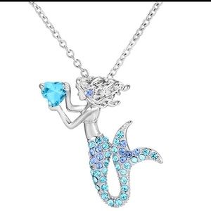 Silver Mermaid Necklace
